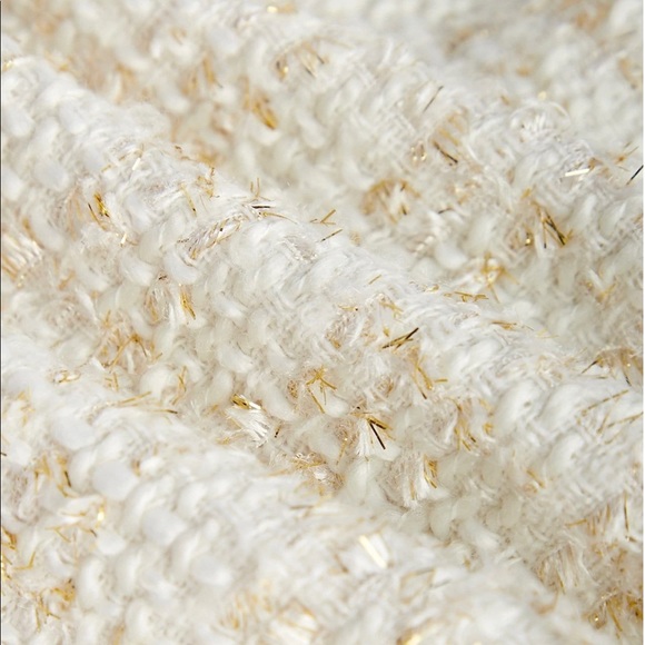 White beige lace blazer - Picture 5 of 6